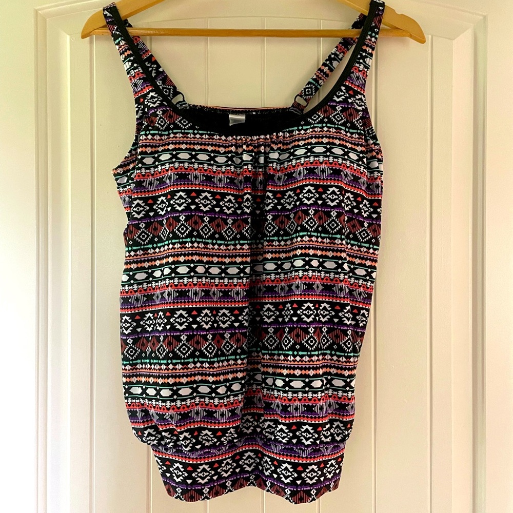 Lascana Blouson Tankini Size 8